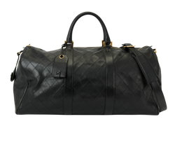 Quilted Duffle Bag, Leather, Black, 3197727(1994/96), AC/S/T/L, 3*